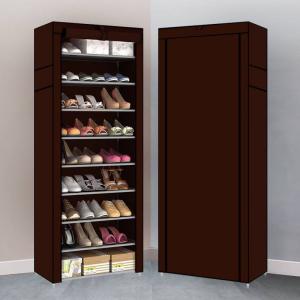 9 steps shoe rack with cover