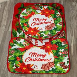 Christmas 3in1 toilet mat 001