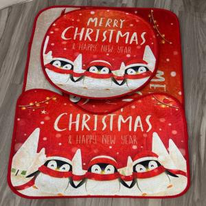 Christmas 3in1 toilet mat 004