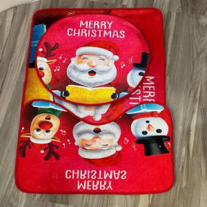 Christmas 3in1 toilet mat 002