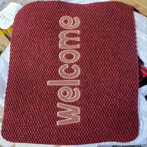 Welcome Home foot mat (40 by 60cm)