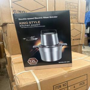 (NO BOX) 12L king style kitchen expert Food Processor (Yam Pounder)