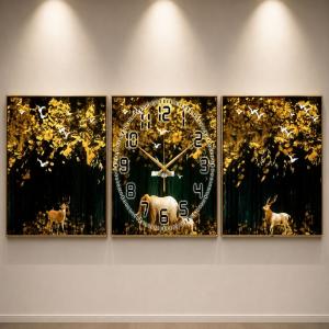3in1 Wall Clock (Design 9)