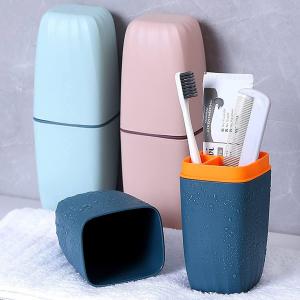 Travel brush holder