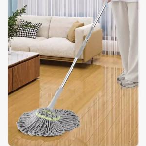 Hands free self wring mop