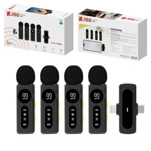 J88 Wireless High Definition Intelligent Noise Cancelling Microphone