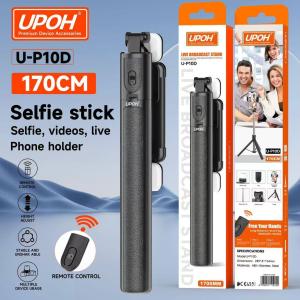 U-P10D Selfie stick Video tripod and phone holder