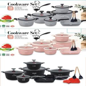 16pcs set UCC cookware/pot