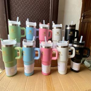 Small Stanley Stainless travel tumbler/Quencher (1 pair)