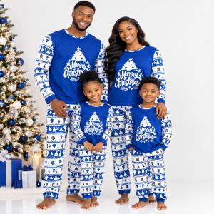 YAOYAO BLUE Christmas Pyjamas ( CHILDREN)
