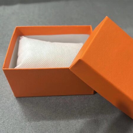 Orange watch box