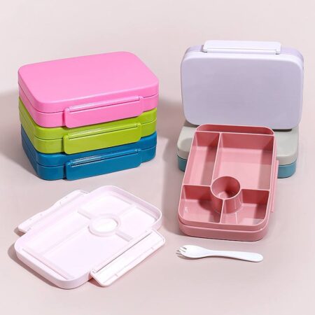 6 partition lunch box